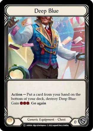 Deep Blue (1HD004) - Historic Pack 1 Blitz Deck: Dash