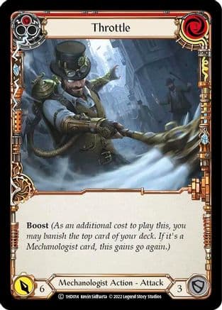 Throttle (Red) (1HD014) - Historic Pack 1 Blitz Deck: Dash