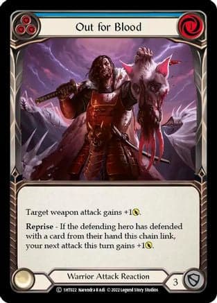 Out for Blood (Blue) (1HT022) - Historic Pack 1 Blitz Deck: Dorinthea