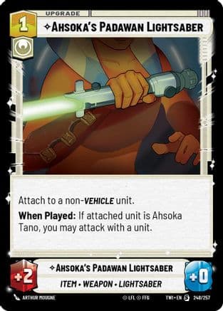 Ahsoka's Padawan Lightsaber |  (248/257)  [Twilight of the Republic]
