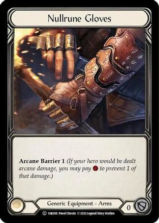 Nullrune Gloves (1HK005) - Historic Pack 1 Blitz Deck: Kano