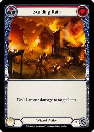 Scalding Rain (Red) (1HK010) - Historic Pack 1 Blitz Deck: Kano