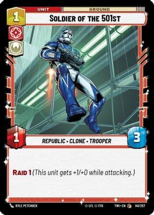 Soldier of the 501st |  (141/257)  [Twilight of the Republic]