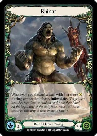 Rhinar (1HR001) - Historic Pack 1 Blitz Deck: Rhinar