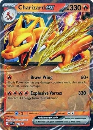 Charizard ex 161- SV Scarlet & Violet Promo Cards Holofoil