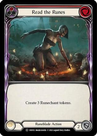 Read the Runes (Red) (1HV012) - Historic Pack 1 Blitz Deck: Viserai