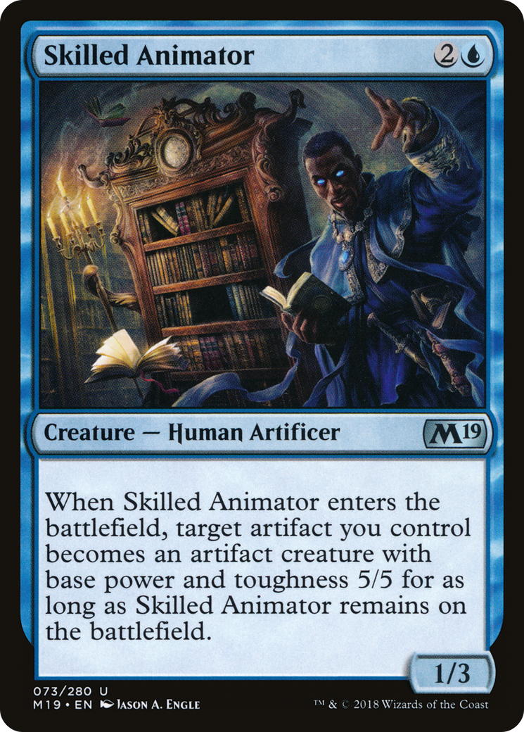 Skilled Animator [Core Set 2019] Foil