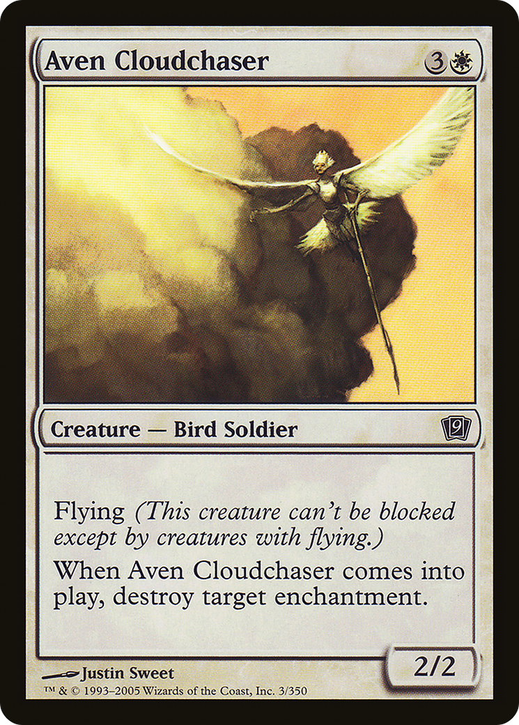 Aven Cloudchaser [Ninth Edition] Foil