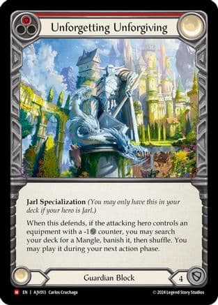 Unforgetting Unforgiving (AJV013) - Armory Deck: Jarl Vetreidi