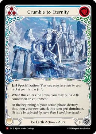 Crumble to Eternity (AJV018) - Armory Deck: Jarl Vetreidi