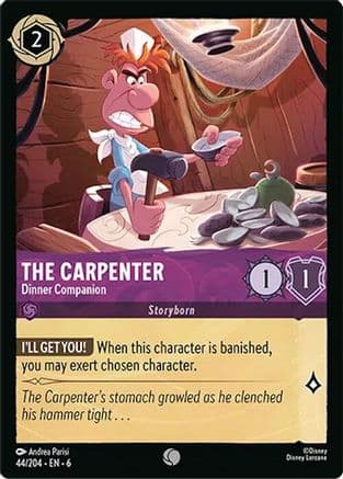 The Carpenter - Dinner Companion (44/204) - Azurite Sea Cold Foil