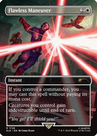 Flawless Maneuver (Rainbow Foil) (1728) [Secret Lair Drop Series]  Foil
