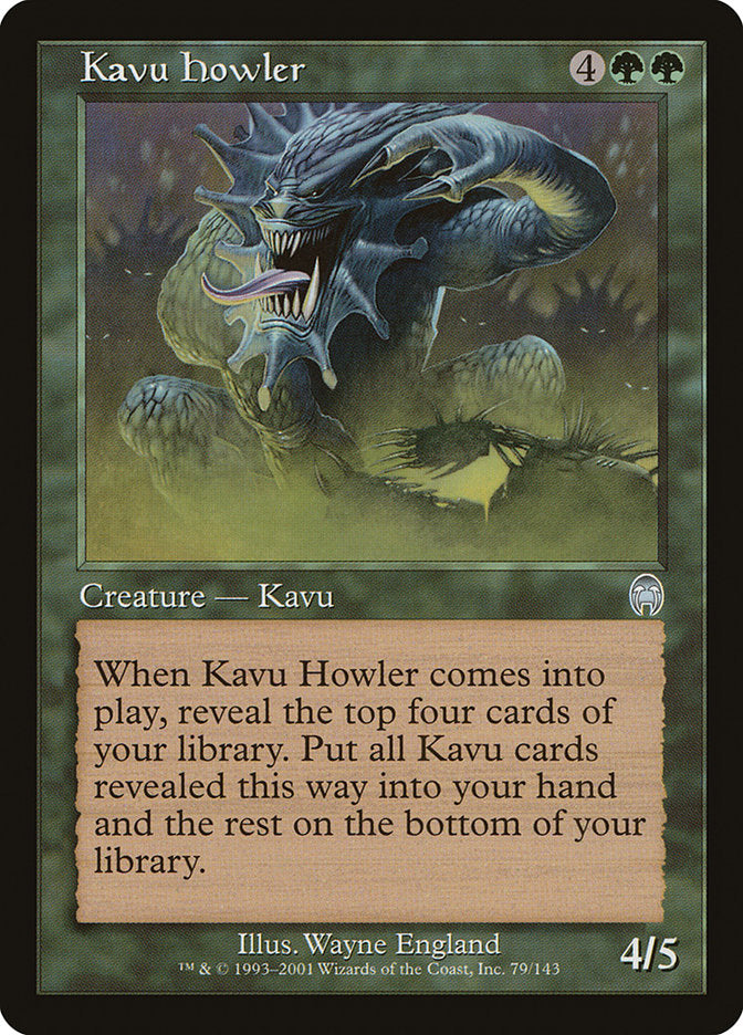 Kavu Howler 79/143 (Apocalypse) 