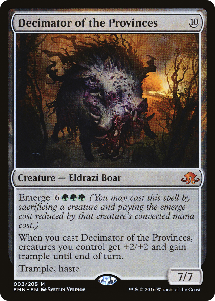 Decimator of the Provinces [Eldritch Moon] Foil