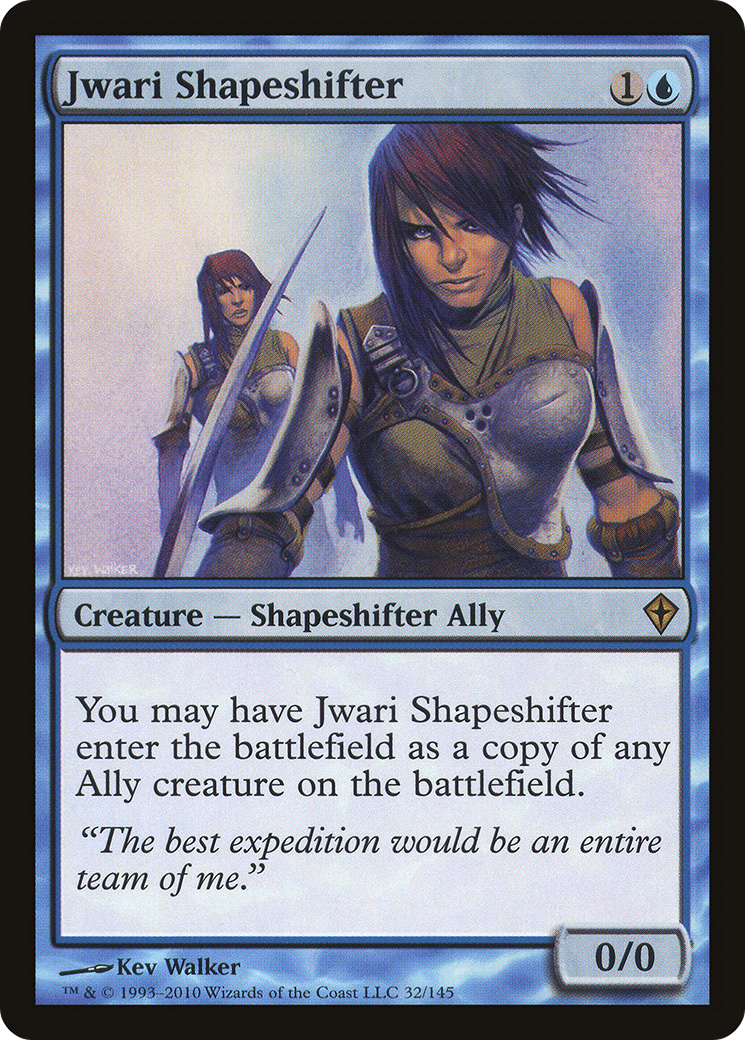 Jwari Shapeshifter [Worldwake] Foil
