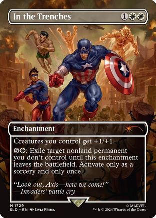 In the Trenches (Rainbow Foil) (1729) [Secret Lair Drop Series]  Foil