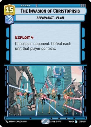 The Invasion of Christophsis |  (078/257)  [Twilight of the Republic]