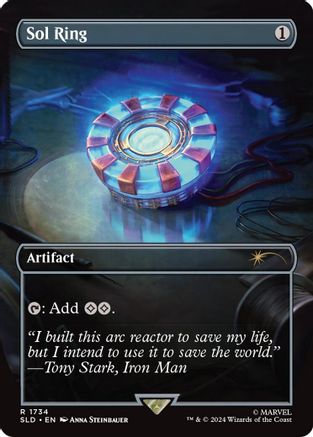 Sol Ring (1734) (Rainbow Foil) (1734) [Secret Lair Drop Series]  Foil