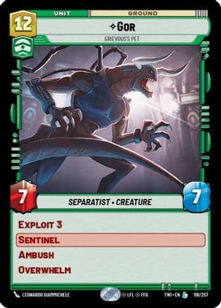 Gor - Grievous's Pet |  (118/257)  [Twilight of the Republic]