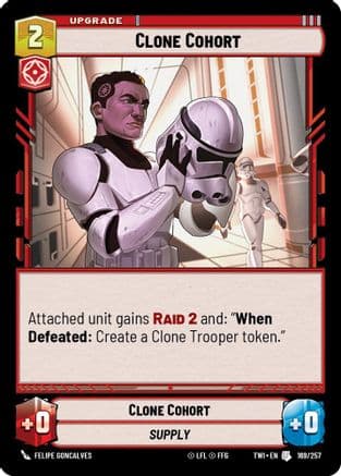 Clone Cohort | Foil (169/257)  [Twilight of the Republic]
