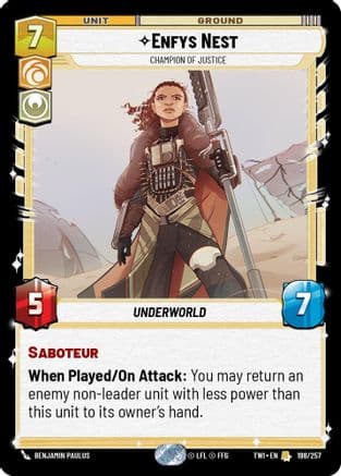 Enfys Nest - Champion of Justice |  (198/257)  [Twilight of the Republic]