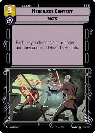 Merciless Contest |  (238/257)  [Twilight of the Republic]