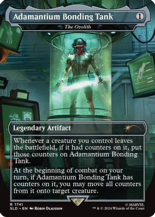 Adamantium Bonding Tank - The Ozolith (Rainbow Foil) (1741) [Secret Lair Drop Series]  Foil