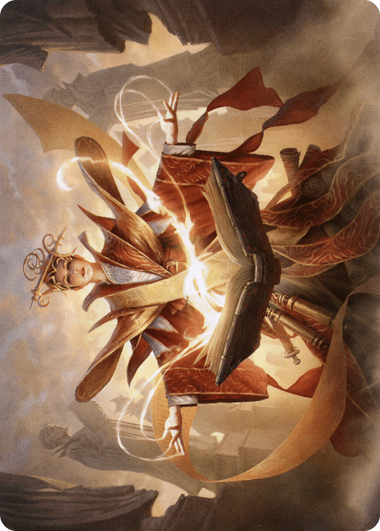 Augusta, Dean of Order // Augusta, Dean of Order (ASTX-054) - Strixhaven Art Series (Borderless) Foil