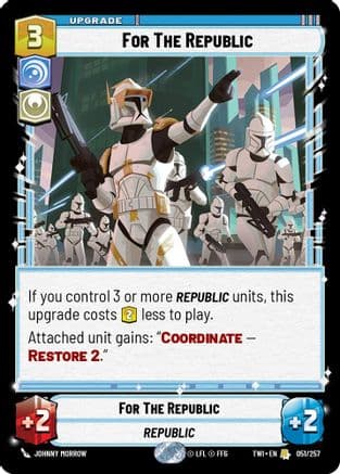 For The Republic |  (051/257)  [Twilight of the Republic]