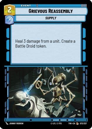 Grievous Reassembly |  (073/257)  [Twilight of the Republic]