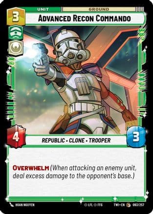 Advanced Recon Commando | Foil (093/257)  [Twilight of the Republic]