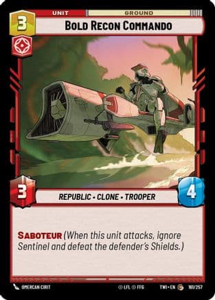 Bold Recon Commando |  (161/257)  [Twilight of the Republic]