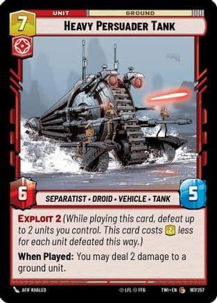 Heavy Persuader Tank |  (167/257)  [Twilight of the Republic]