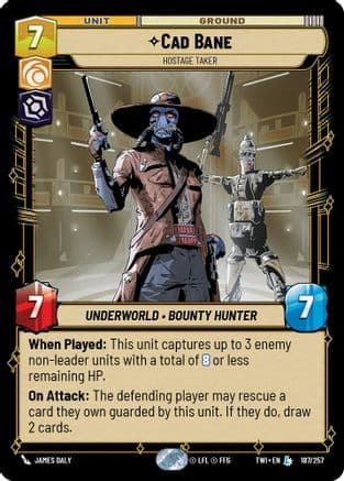 Cad Bane - Hostage Taker |  (187/257)  [Twilight of the Republic]