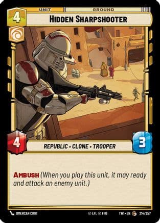 Hidden Sharpshooter |  (214/257)  [Twilight of the Republic]