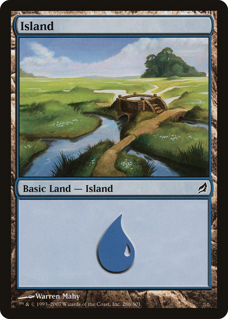 Island (286) [Lorwyn] Foil