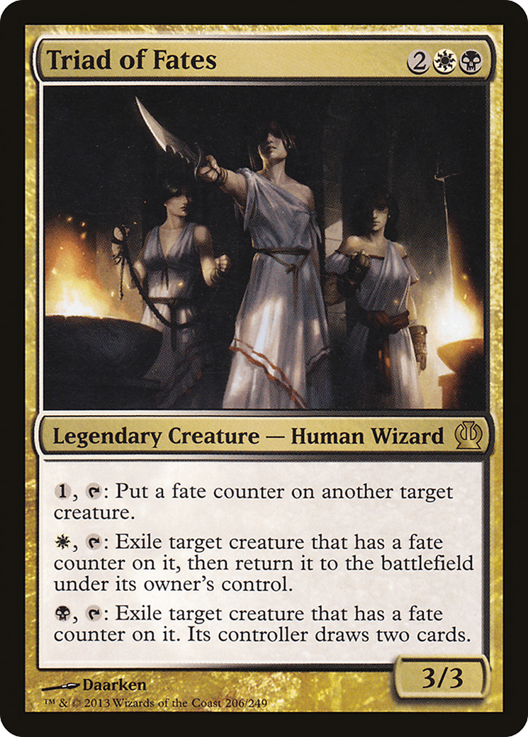 Triad of Fates [Theros] Foil