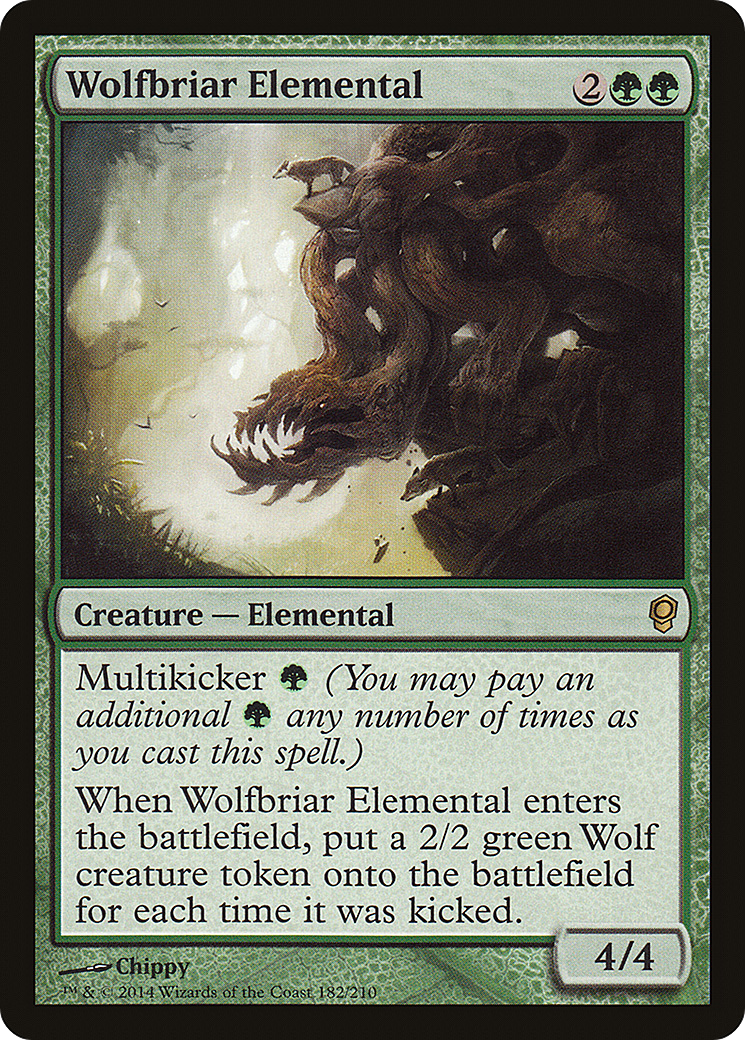 Wolfbriar Elemental [Conspiracy] Foil