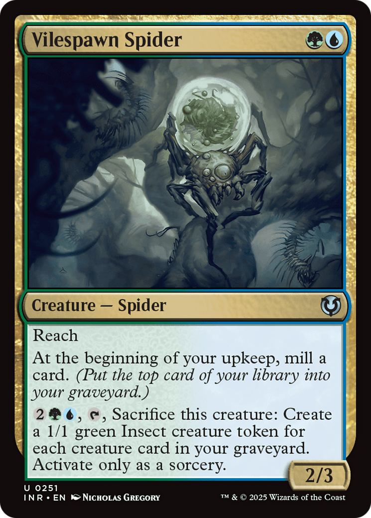 Vilespawn Spider (-251) [Innistrad Remastered]