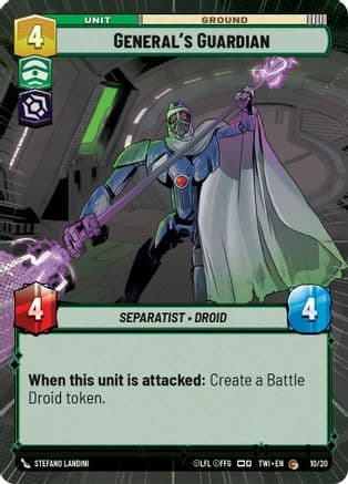 General's Guardian (Hyperspace) |  (10/20)  [Twilight of the Republic Weekly Play Promos]