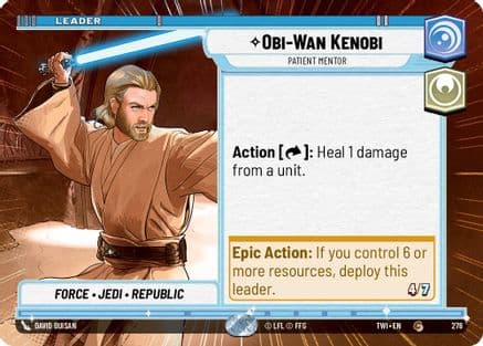 Obi-Wan Kenobi - Patient Mentor (Hyperspace) |  (278)  [Twilight of the Republic]