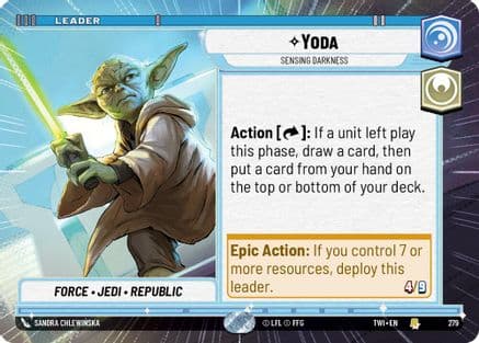 Yoda - Sensing Darkness (Hyperspace) |  (279)  [Twilight of the Republic]