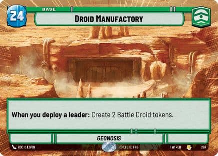 Droid Manufactory (Hyperspace) |  (297)  [Twilight of the Republic]