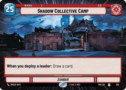 Shadow Collective Camp (Hyperspace) | Foil (300)  [Twilight of the Republic]
