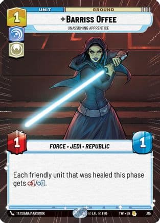 Barriss Offee - Unassuming Apprentice (Hyperspace) |  (315)  [Twilight of the Republic]