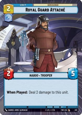 Royal Guard Attache (Hyperspace) |  (332)  [Twilight of the Republic]