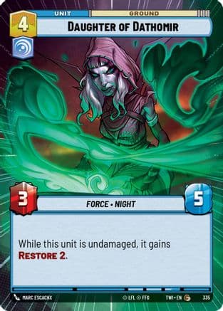 Daughter of Dathomir (Hyperspace) |  (335)  [Twilight of the Republic]
