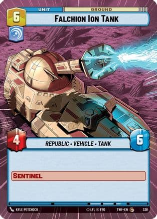 Falchion Ion Tank (Hyperspace) |  (338)  [Twilight of the Republic]