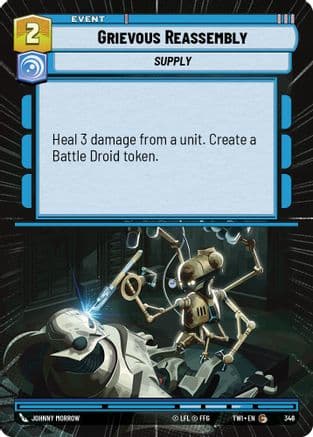Grievous Reassembly (Hyperspace) | Foil (346)  [Twilight of the Republic]