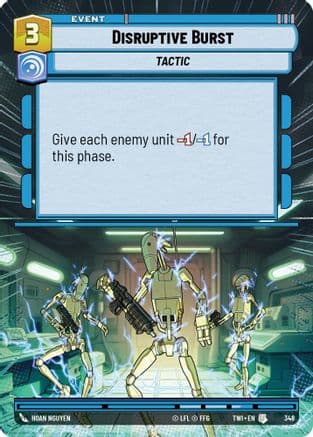 Disruptive Burst (Hyperspace) |  (348)  [Twilight of the Republic]
